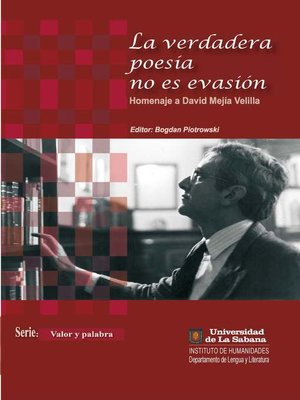 cover image of La verdadera poesía no es evasión